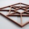 Ekena Millwork Extra Small Jamestown Decorative Fretwork Wood Wall Panels, Cherry, 7 3/8"W x 7 3/8"H x 3/8"T WALW08X08X0375JTNCH - alternate 3